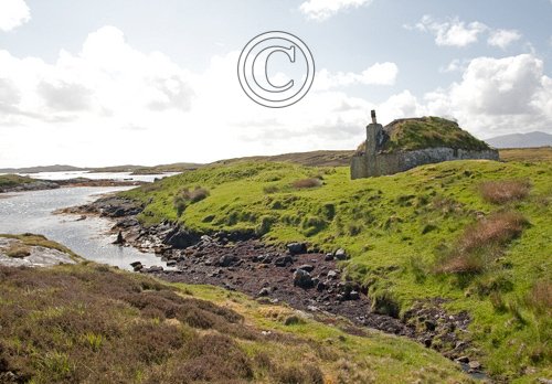 Abandonded Croft - South Uist DM1288